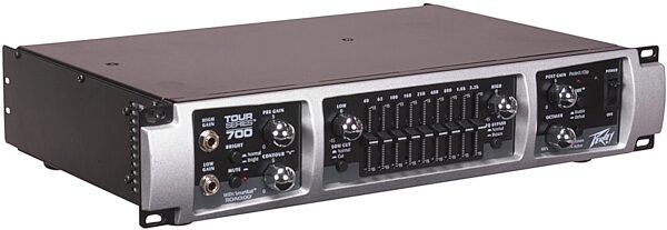 Peavey Tour 700 Bass Amplifier Head (700 Watts), Angle