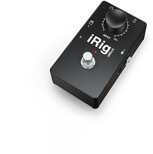 IK Multimedia iRig Stomp Guitar Adapter for iDevices, Angle Solo View