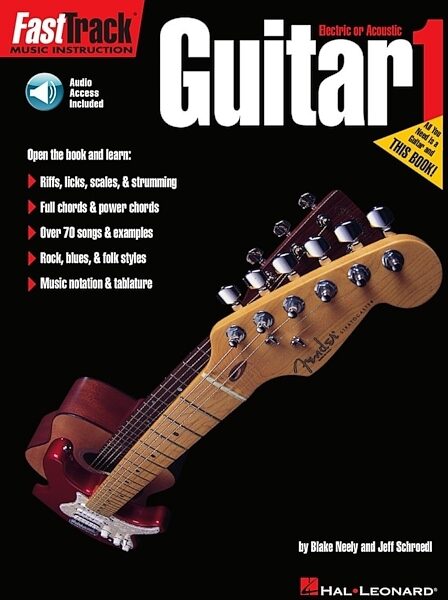 Hal Leonard FastTrack Guitar Method 1 Book, New, Main