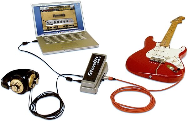 IK Multimedia StealthPedal Guitar Audio Interface Pedal, Pedal with Equipment 2 (Not Included)