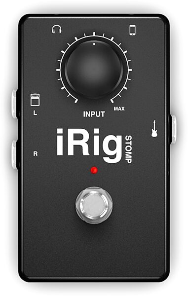 IK Multimedia iRig Stomp Guitar Adapter for iDevices, Top