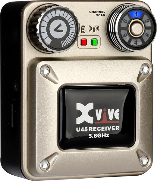 Xvive U45R 5.8GHz Wireless In-Ear Monitor System Receiver, New, Action Position Back
