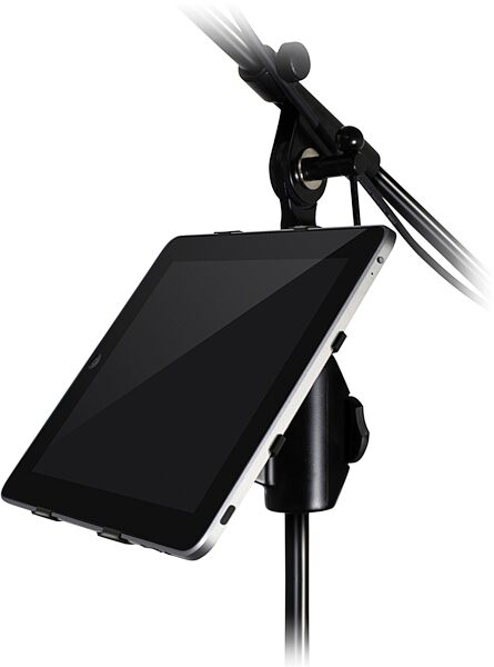 IK Multimedia iKlip iPad Microphone Stand Adapter, In Use