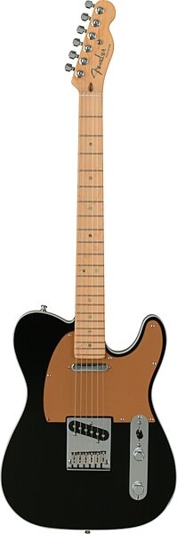 Fender American Deluxe Telecaster (Maple, with Case), Montego Black