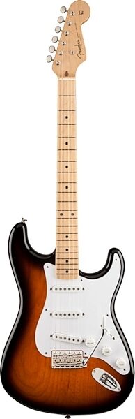Fender 60th Anniversary American Vintage 1954 Stratocaster Electric Guitar (with Case), 2-Color Sunburst
