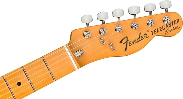 Fender American Original '70s Telecaster Custom Electric Guitar, Maple Fingerboard (with Case), Action Position Back