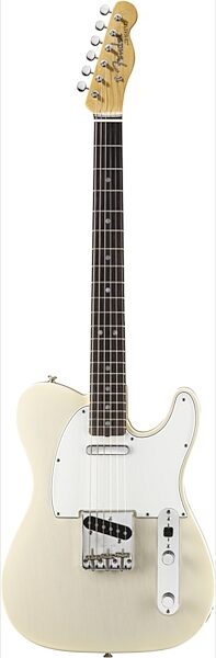 Fender American Vintage '64 Telecaster Electric Guitar, with Rosewood Fingerboard and Case, Aged White Blonde