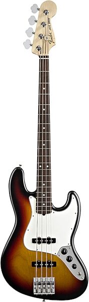 Fender Highway One Jazz Electric Bass (Rosewood with Gig Bag), 3-Color Sunburst