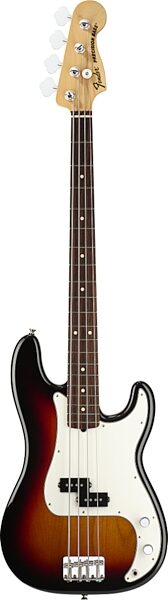 Fender American Special Precision Electric Bass (Rosewood Fretboard, with Gig Bag), 3-Color Sunburst