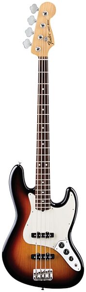 Fender American Special Jazz Electric Bass (Rosewood Fretboard, with Gig Bag), 3-Color Sunburst