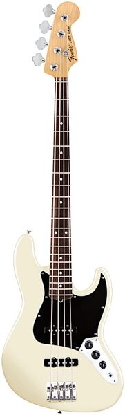 Fender American Special Jazz Electric Bass (Rosewood Fretboard, with Gig Bag), Olympic White