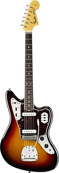 Fender American Vintage '65 Jaguar Electric Guitar, with Rosewood Fingerboard and Case, Candy Apple Red