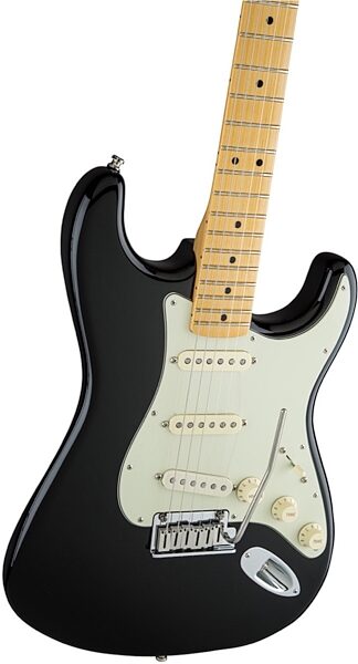 Fender The Edge Stratocaster Electric Guitar (Maple, with Case), Body Left