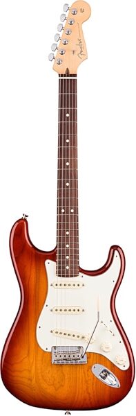 Fender American Pro Stratocaster Electric Guitar, Rosewood Fingerboard (with Case), 3-Color Sunburst