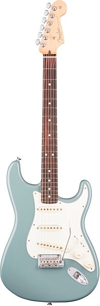 Fender American Pro Stratocaster Electric Guitar, Rosewood Fingerboard (with Case), Sonic Gray