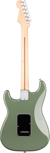Fender American Pro Stratocaster Electric Guitar, Maple Fingerboard (with Case), Antique Olive Back