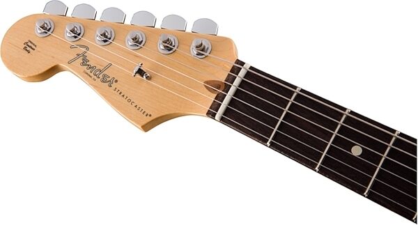 Fender American Pro Stratocaster Electric Guitar, Left-Handed (Rosewood, with Case), Black View 3