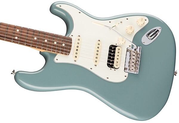 Fender American Pro Stratocaster HSS ShawBucker Electric Guitar, Rosewood Fingerboard (with Case), Sonic Gray View 2
