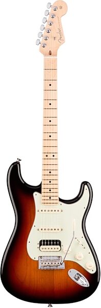 Fender American Pro Stratocaster HSS ShawBucker Electric Guitar, Maple Fingerboard (with Case), 3-Color Sunburst