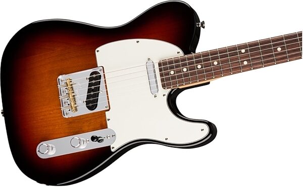 Fender American Pro Telecaster Electric Guitar, Rosewood Fingerboard (with Case), 3-Color Sunburst View 2