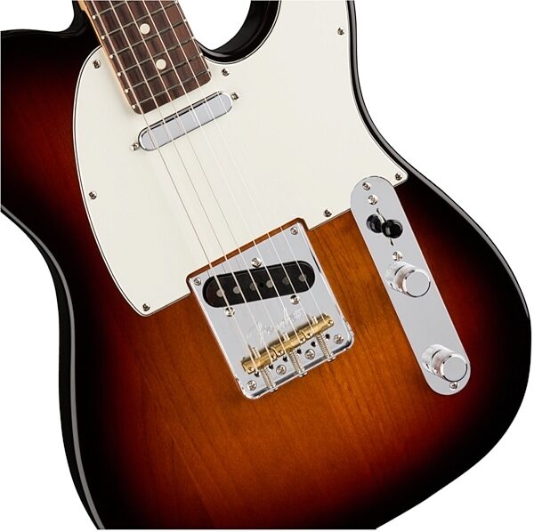 Fender American Pro Telecaster Electric Guitar, Rosewood Fingerboard (with Case), 3-Color Sunburst View 3