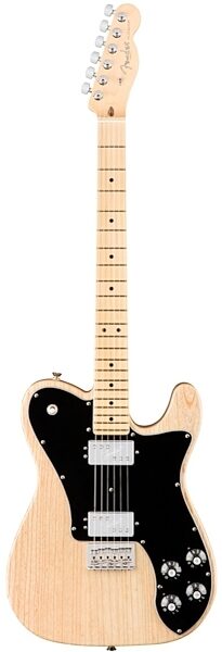 Fender American Pro Telecaster Deluxe ShawBucker Electric Guitar, Maple Fingerboard (with Case), Natural