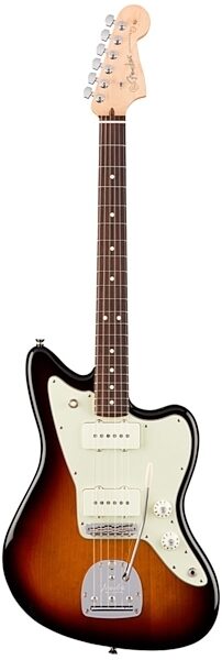 Fender American Pro Jazzmaster Electric Guitar, Rosewood Fingerboard (with Case), 3-Color Sunburst