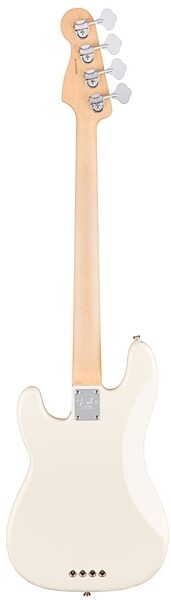 Fender American Pro Precision Electric Bass, Rosewood Fingerboard (with Case), Olympic White Back