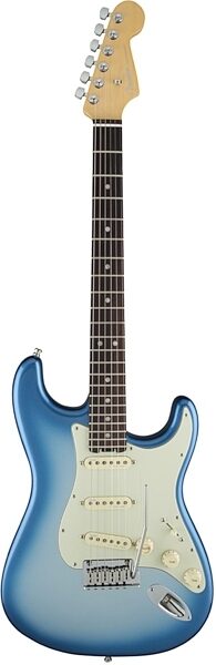 Fender American Elite Stratocaster Electric Guitar (Rosewood, with Case), Sky Burst Metallic