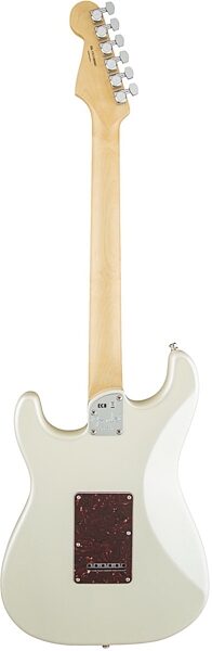Fender American Elite Stratocaster Electric Guitar (Maple, with Case), Olympic Pearl Back