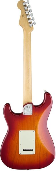 Fender American Elite Stratocaster Electric Guitar (Maple, with Case), Aged Cherry Back