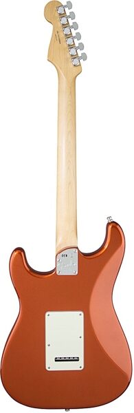 Fender American Elite Stratocaster Electric Guitar (Maple, with Case), Autumn Blaze Back