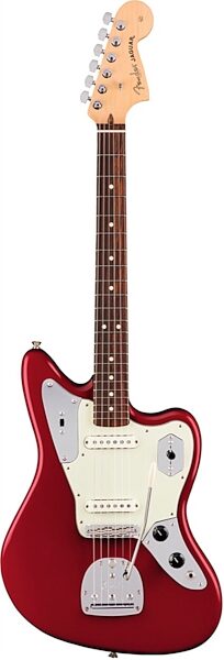 Fender American Pro Jaguar Electric Guitar, Rosewood (with Case), Main