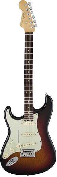 Fender American Elite Stratocaster Electric Guitar, Left-Handed (Rosewood, with Case), Main