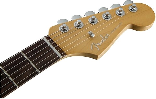 Fender American Elite Stratocaster HSS Shawbucker Electric Guitar (Rosewood, with Case), Olympic White Headstock