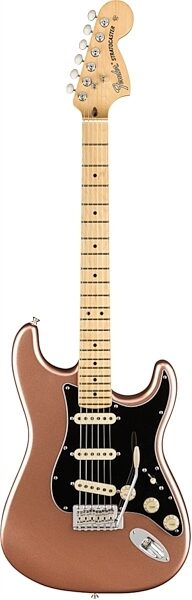 Fender American Performer Stratocaster Electric Guitar, Maple Fingerboard (with Gig Bag), Main