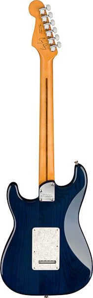 Fender Cory Wong Stratocaster Electric Guitar, Rosewood Fingerboard (with Case), Sapphire Blue Transparent, USED, Blemished, Action Position Back