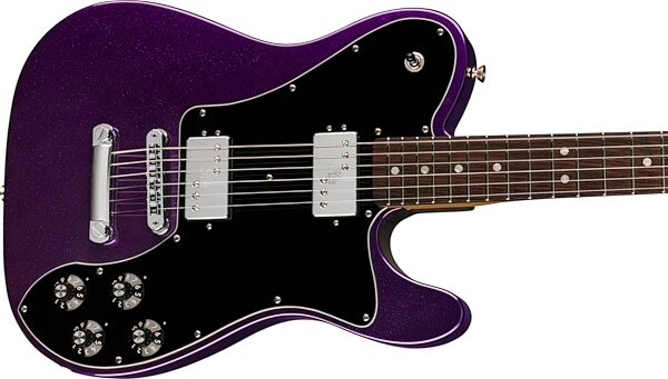 Fender Kingfish Telecaster Deluxe Electric Guitar (and Case), Action Position Back