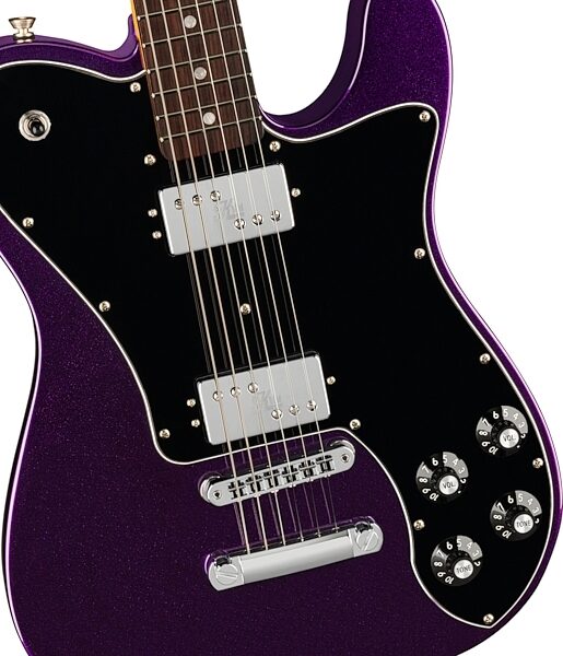 Fender Kingfish Telecaster Deluxe Electric Guitar (and Case), Action Position Back