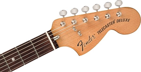 Fender Kingfish Telecaster Deluxe Electric Guitar (and Case), Action Position Back