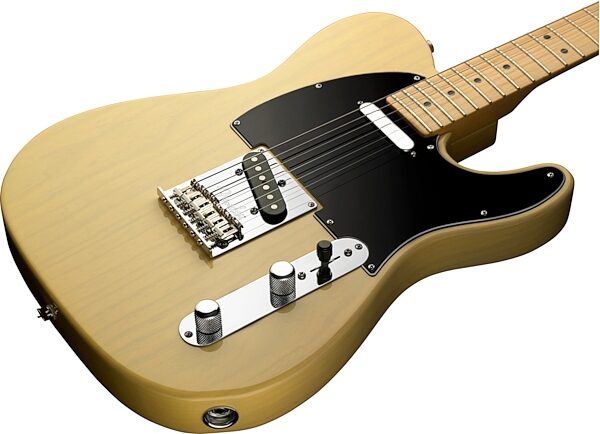 Fender 60th Anniversary Telecaster Electric Guitar (Maple, with Case), Closeup 2