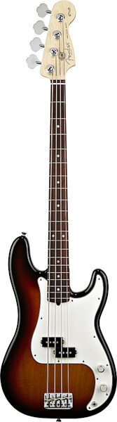 Fender 60th Anniversary American Precision Electric Bass, 3 Color Sunburst