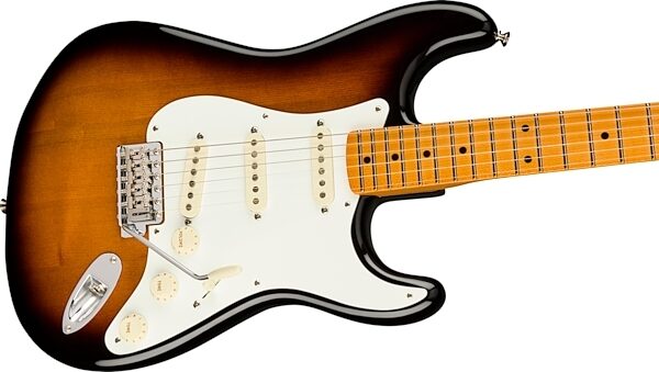 Fender Stories Eric Johnson '54 Virginia Stratocaster Electric Guitar (with Case), Action Position Back