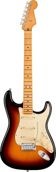 Fender American Ultra Stratocaster Electric Guitar, Maple Fingerboard (with Case), Main