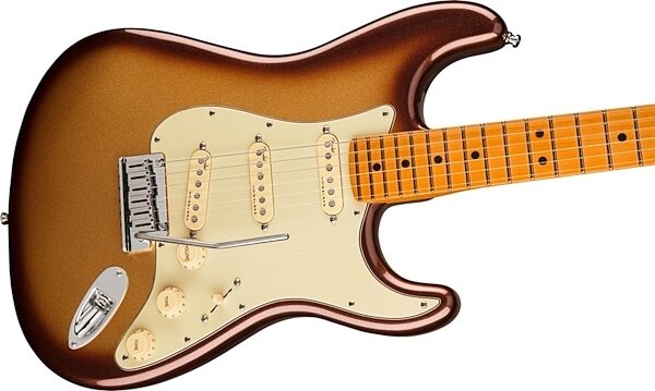 Fender American Ultra Stratocaster Electric Guitar, Maple Fingerboard (with Case), View