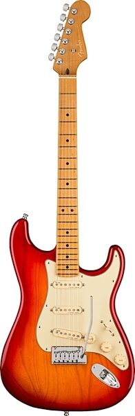 Fender American Ultra Stratocaster Electric Guitar, Maple Fingerboard (with Case), Main