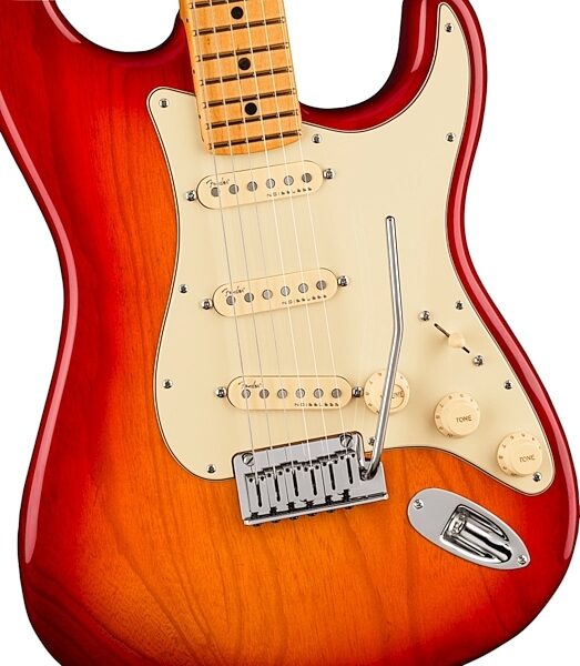 Fender American Ultra Stratocaster Electric Guitar, Maple Fingerboard (with Case), View