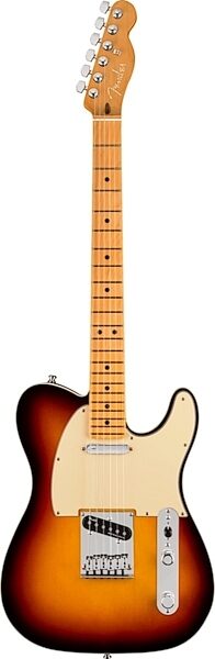 Fender American Ultra Telecaster Electric Guitar, Maple Fingerboard (with Case), Ultraburst, USED, Blemished, Main