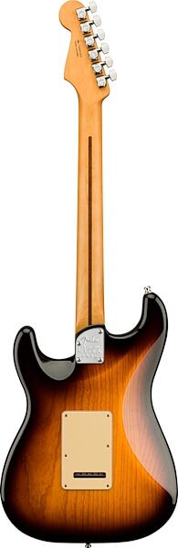 Fender American Ultra Luxe Stratocaster Electric Guitar (with Case), 2-Color Sunburst, Open Box (Good), Action Position Back