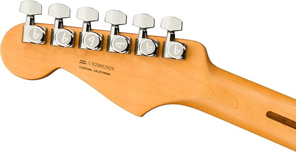 Fender American Ultra Luxe Stratocaster Electric Guitar (with Case), 2-Color Sunburst, Open Box (Good), Action Position Back